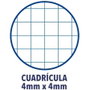 Oxford Cuaderno Grapado Cuadrícula 4x4 A5+ Colores Surtidos